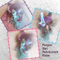 Fairy of the Month - January Patchwork Pixie