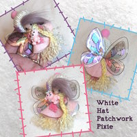 Fairy of the Month - January Patchwork Pixie