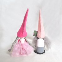 Valentine Love Gnome Peg dolls