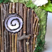 Fairy House Tissue Box Cover