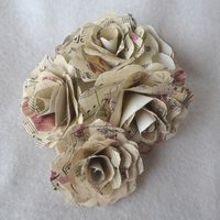 Book page Roses