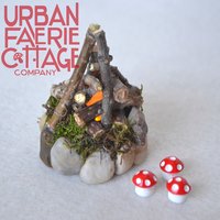 Flickering fairy light campfire Accessory