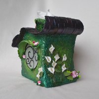Fairy House Tissue Box cover
