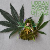 Marijuana Fairy Doll ornament