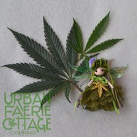 Marijuana Fairy Doll ornament