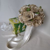 Book page Rose Wedding Bouquet