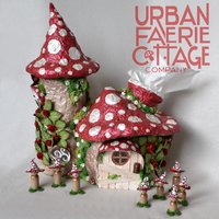 Mini mushroom Peg dolls