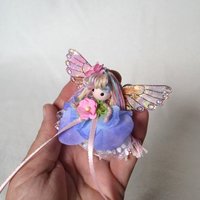 Pastel flower fairy doll