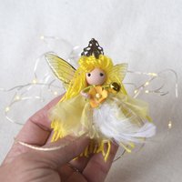 Yellow Christmas Princess fairy doll