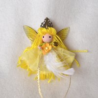 Yellow Christmas Princess fairy doll