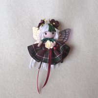 Plaid Christmas Fairy Doll