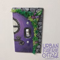 Fairy Door Light switch cover