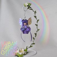 Purple Butterfly fairy doll