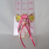 Pale Pink Butterfly fairy doll