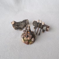 Flickering fairy light campfire Accessory
