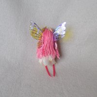 Pale Pink Butterfly fairy doll