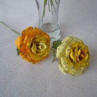 Colored First Anniversary Paper Roses