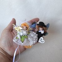 Wedding Fairy figurines cake toppers