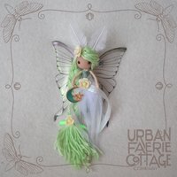 Luna Moth fairy doll