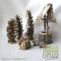 Flickering fairy light campfire Accessory