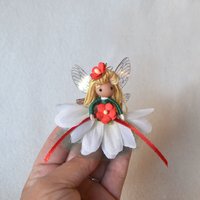 Blonde Mini Christmas Fairy Ornament