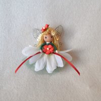 Blonde Mini Christmas Fairy Ornament