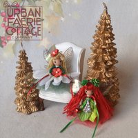 Blonde Mini Christmas Fairy Ornament