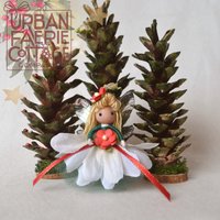 Blonde Mini Christmas Fairy Ornament