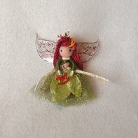 Christmas Fairy Doll tree ornament