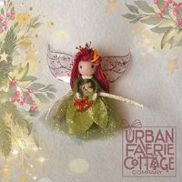 Christmas Fairy Doll tree ornament