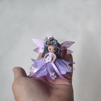 Pastel fairy doll - pink, lavender or pale blue