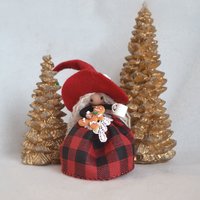 Red Buffalo Plaid Christmas Witch