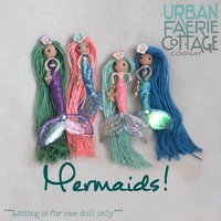 Tiny Fairy Mermaid ornament