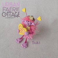 Suki - Valentines Pink and Yellow Impling