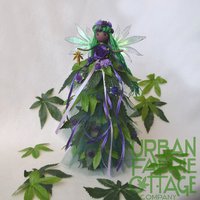 Marijuana Fairy tree topper