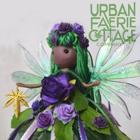 Marijuana Fairy tree topper