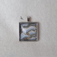 Dragon Smoke pendant or earring set