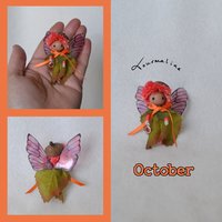 October Birthday Flower Fairy - Boy or Girl