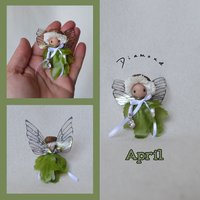 April Birthday flower Fairy - boy or girl doll