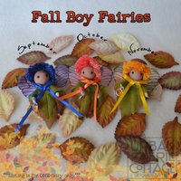 Boy Birthday Fairy  - Fall September, October, November