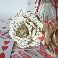 Alice in Wonderland Paper Roses