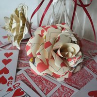Alice in Wonderland Paper Roses