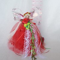 Cranberry Collection - Large Fairy Tree Topper