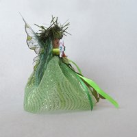 Gaia's Gift - 5" Green Christmas Fairy ornament