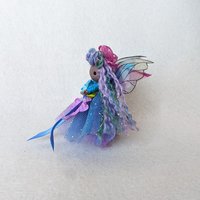 Sugar Plum Fairy Collection - 3" blue and purple Fairy