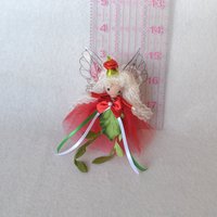 The Cranberry Collection - Red 3" Christmas Fairy Ornament