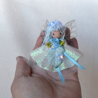 Snow Fairy Collection - 5" Winter Snow fairy doll