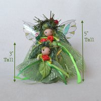 Gaia's Gift - 3" Green Christmas Fairy Ornament