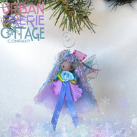 Sugar Plum Fairy Collection - 3" blue and purple Fairy