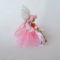 Cotton Candy Christmas - 5" Pink Christmas Fairy Ornament